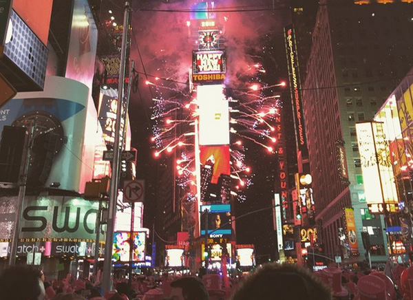 New Year in Time Square